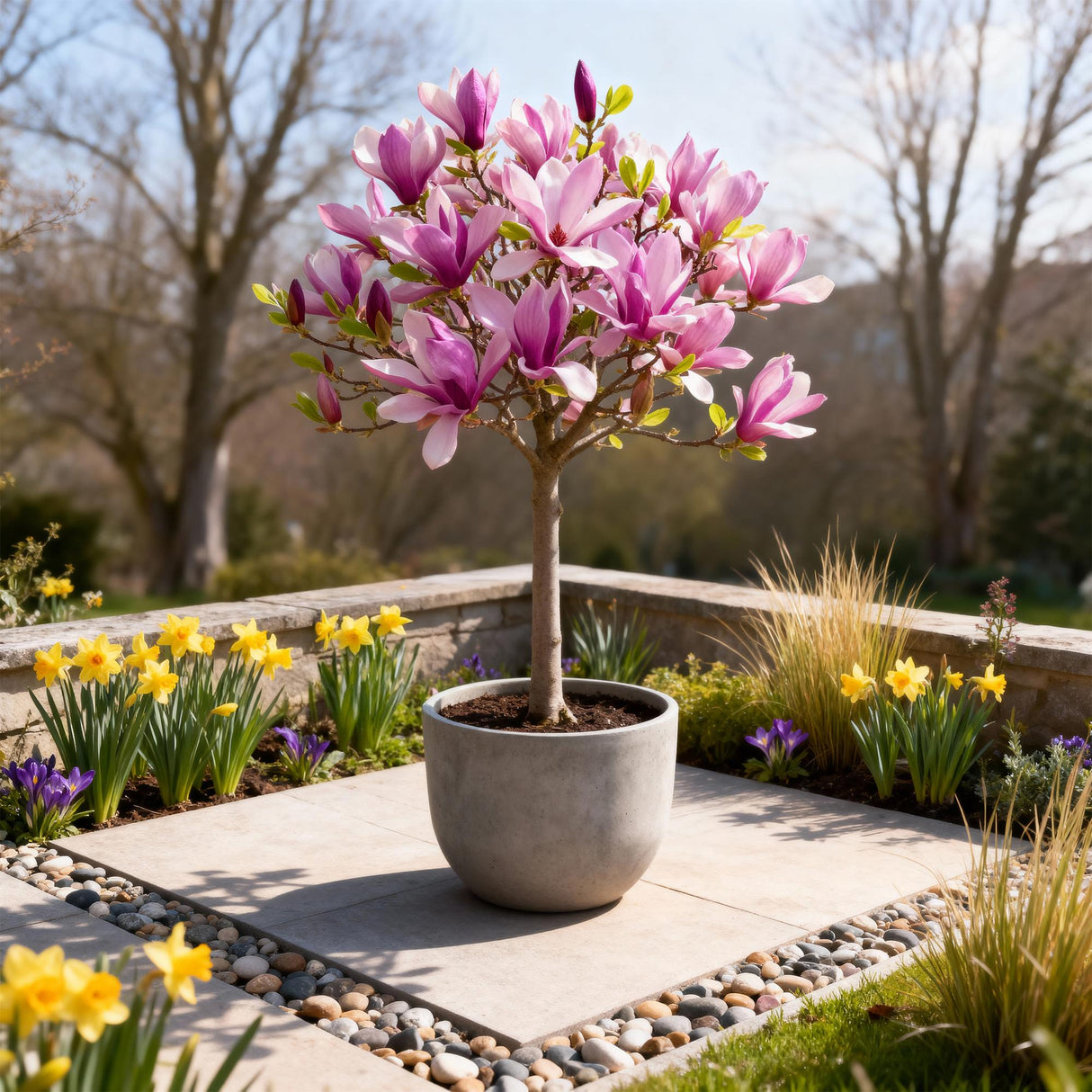 Livraison plante Magnolia Susan – Lot de 1 – Pot 19 cm – Hauteur 90 cm