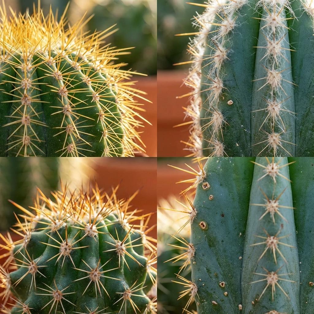 Mini Cactus Mix - 3 Stuks - Ø 8,1 cm - Hoogte: 5-10 cm - Terracotta Potten