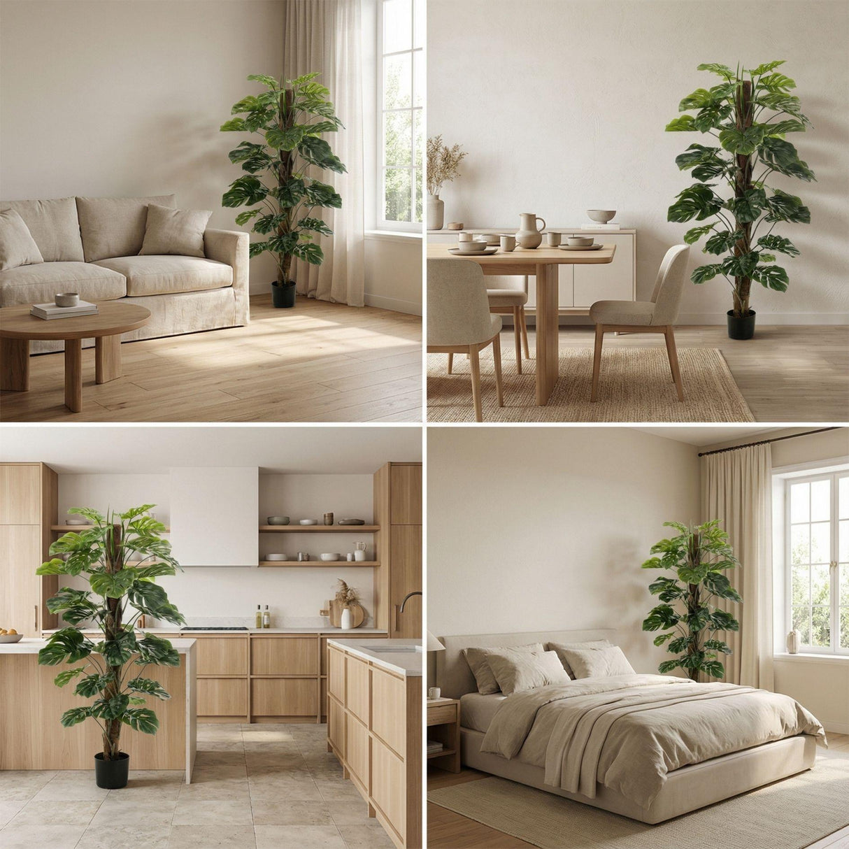 Monstera artificiel h150cm