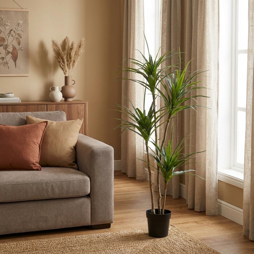 Dracaena plante artificielle h165cm
