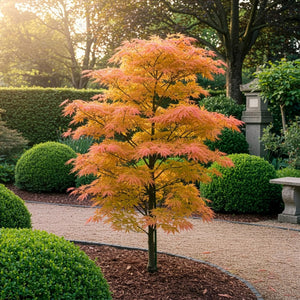 Livraison plante Acer palmatum Orange Dream – Pot 12 cm – Hauteur 35 cm