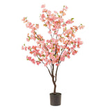 Livraison plante Cerisier en fleurs artificiel