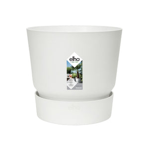 Elho Greenville Pot Rund hvid 14 cm