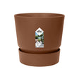 Livraison plante Pot Elho Greenville Rond Brun 14 cm