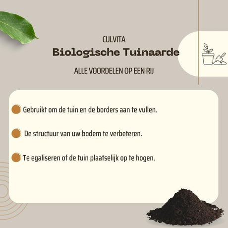 Livraison plante Terreau biologique pour jardin - 40L