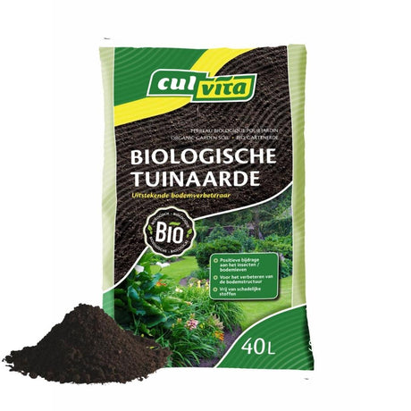 Livraison plante Terreau biologique pour jardin - 40L