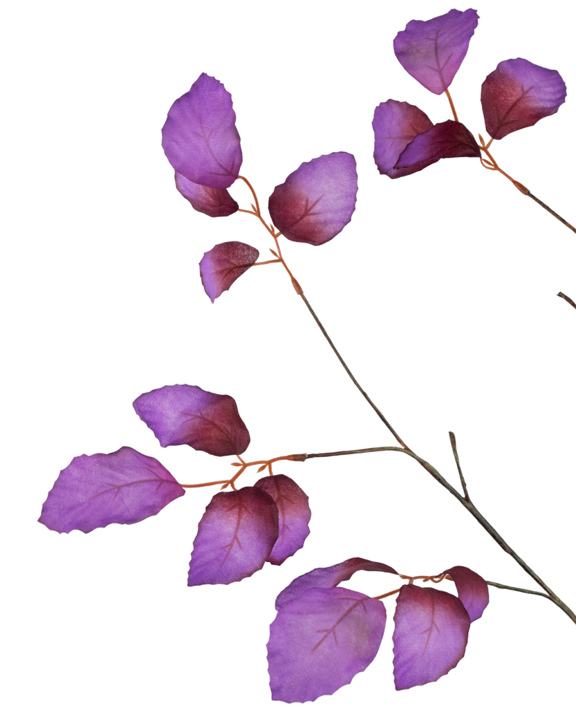 Appelblad - Kunstig blomstrende gren