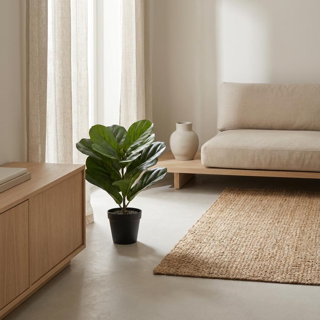 ficus lyrata artificiel h40cm