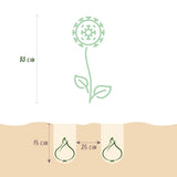 Green boutiQ - Bloembollen - Allium Purple Sensation - Kleur Paars - 15 stuks - Bolmaat 10/12 - XXL Pack