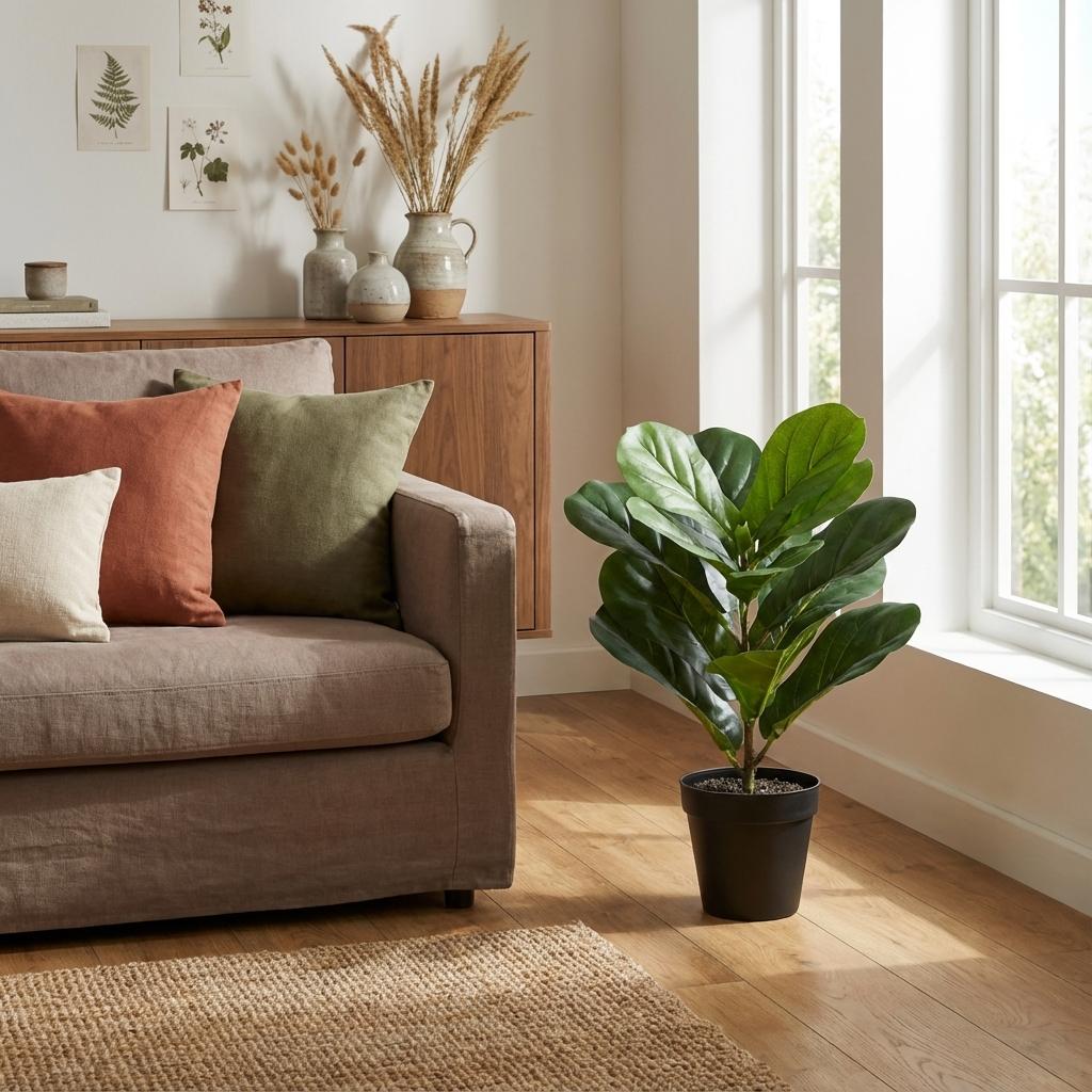 ficus lyrata artificiel h40cm