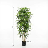 Bambou artificiel intérieur h150cm