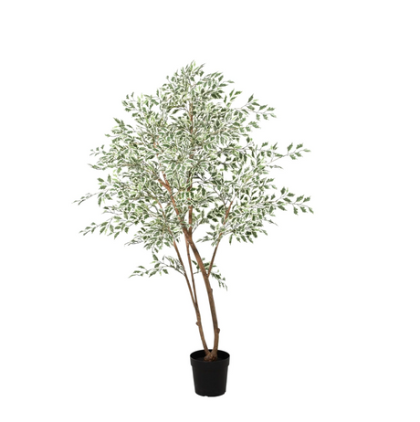 ficus benjamina variegata artificiel h185cm