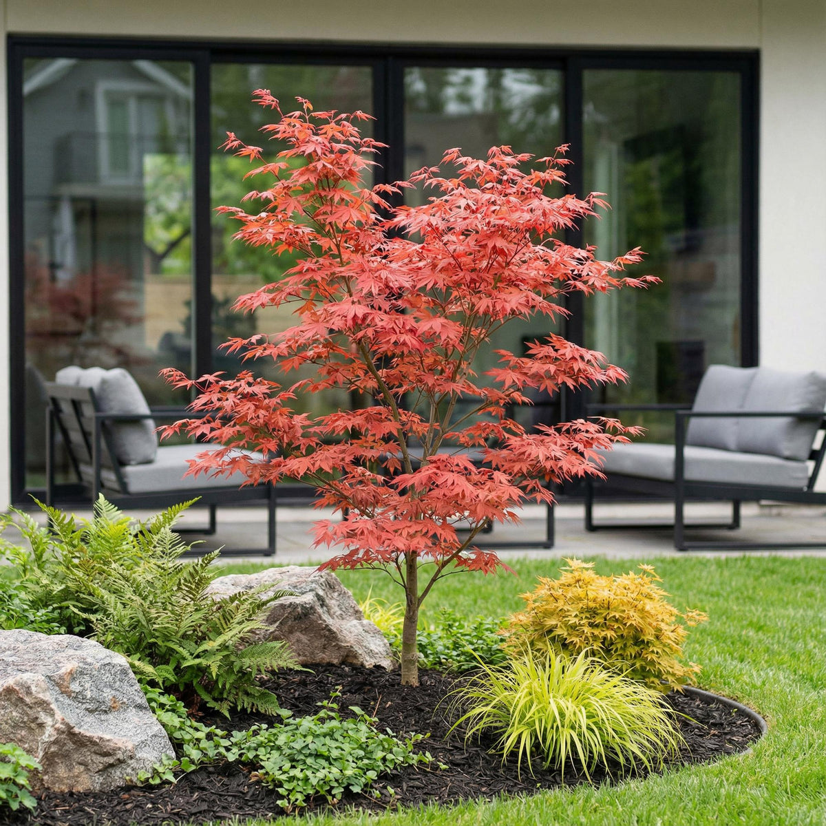 Érable du Japon Atropurpureum - H 90 cm, pot Ø26 cm