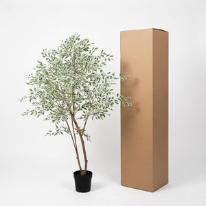 ficus benjamina variegata artificiel h185cm
