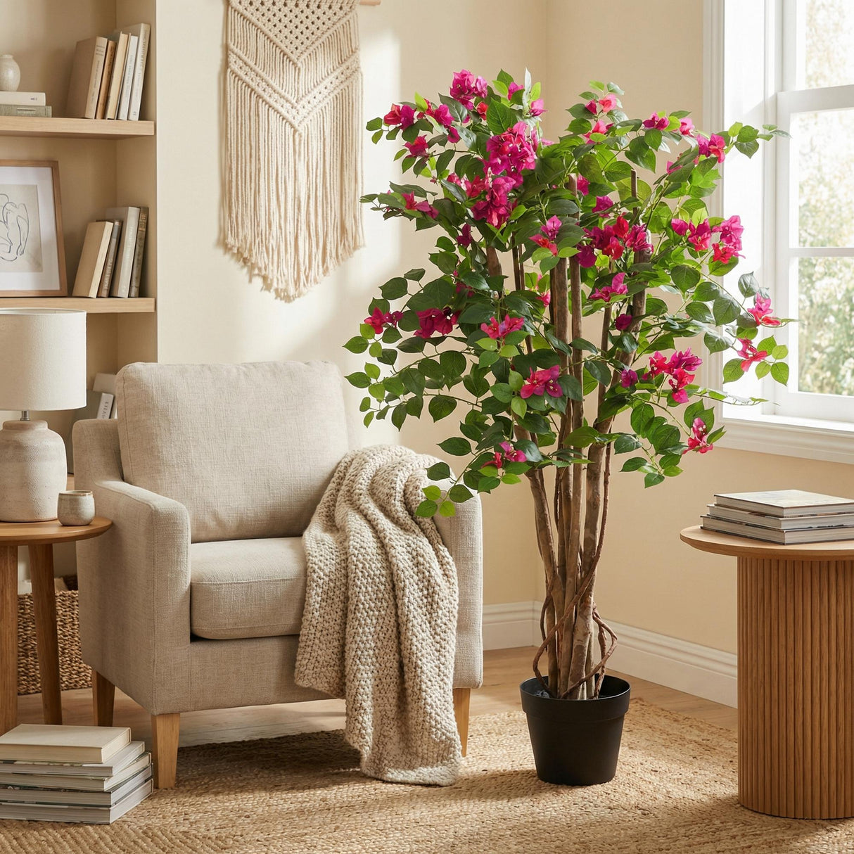 Bougainvillier artificiel h120cm