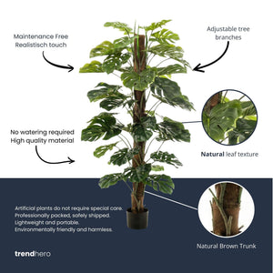 Monstera artificiel h150cm